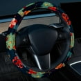 thumbnail image 2 of Christmas Printed 14.5 Inch PVC Leather Car Wheel Covers Steering Wheel Cover Auto Accessories, 2 of 6