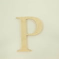 thumbnail image 4 of Package of 1, 6 Inch X 3/4" Thickness Baltic Birch Wood Letter P in The Times New Roman Font, Thick, Upper Case for Art & Craft Project, Made in USA, 4 of 4