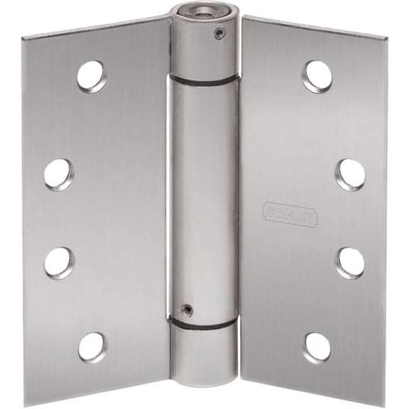 Stanley Security 2060R41226D 4.5 x 4.5 in. Spring Hinge, No. 420939 Satin Chrome