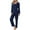 Blue, variant on Lounge Sets for Women Two Piece Travel Outfits Sweatsuits 2 Piece Fashion 2024 Trendy Pajamas Pink M