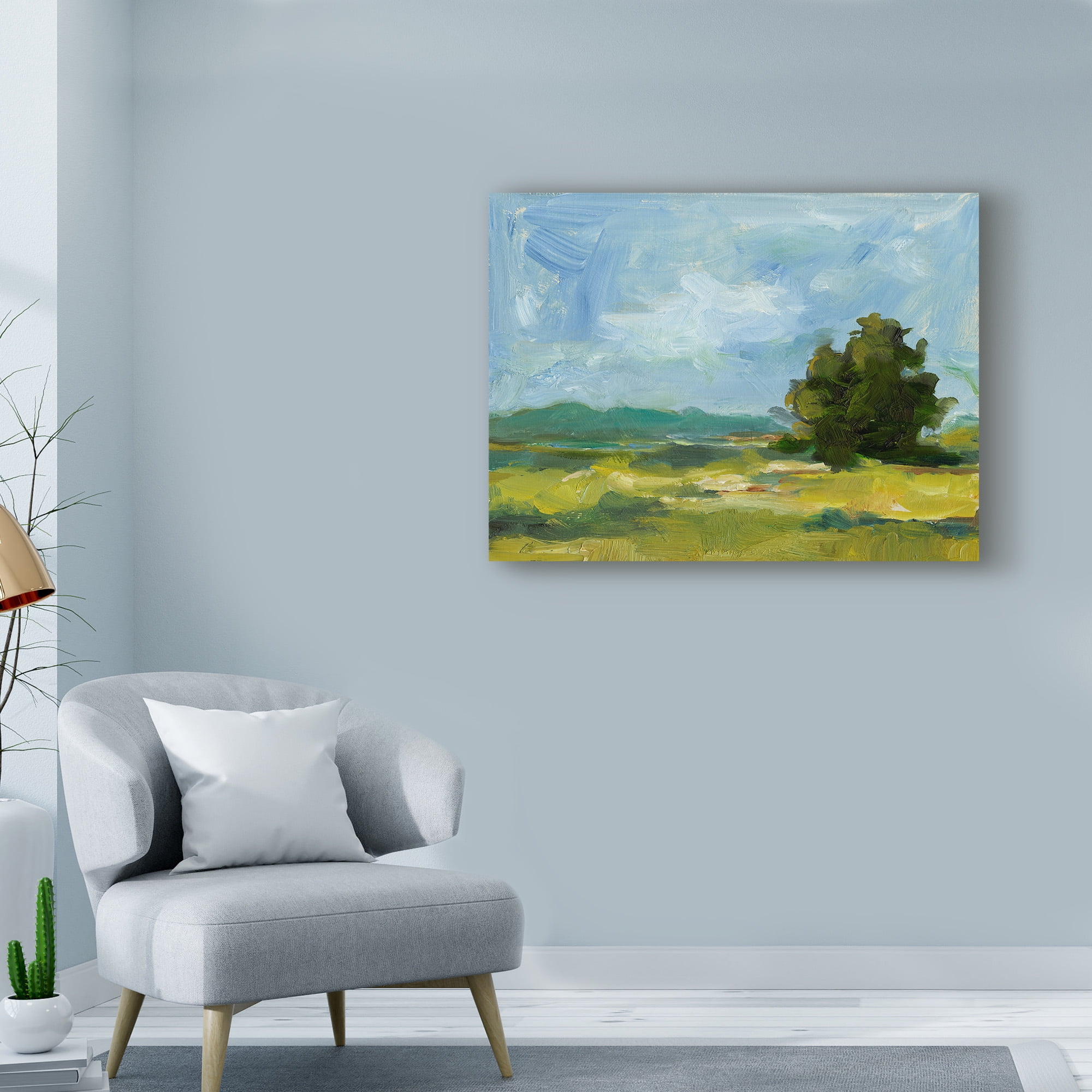 Trademark Fine Art 'Field Color Study II' Canvas Art by Ethan Harper