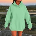 thumbnail image 3 of Dndif Oversized Hoodies For Women Womens Oversized Hoodies Winter Cotton Sweatshirts Pullover 2025 Fashion Tops Trendy Outfits Hoodies For Women Trendy Mint Green XS-5XL Free Shipping Items, 3 of 6
