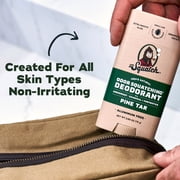 Dr. Squatch Mens Aluminum Free Deodorant, Natural Deodorant for Men, Pine Tar, 2.65 Oz