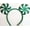 Green Peppermint Ear, variant on CLGIFT Christmas mouse Ears headband  pick your color   Holiday mouse Ears  Christmas white mouse Ears
