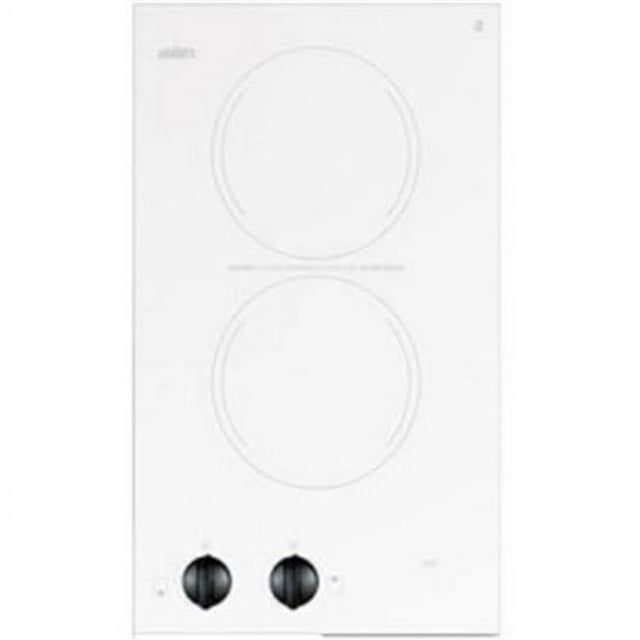 Summit CSD2B230 230V Table de Cuisson à Disque Plein à 2 Brûleurs, Acier Inoxydable