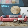 thumbnail image 5 of FUTATA Fluffy Plush Area Rug Soft Non-Slip Floor Mat Living Room Bedroom Rugs Fuzzy Shaggy Carpet Washable Rectangle Rugs Kids Nursery Play Mat Runner Pads, 5 of 7