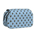 thumbnail image 1 of Easygdp french Bulldog Face para Estuche de Lápices con Tapa Flip, Suministros de Oficina y Universidad para Adolescentes y Adultos, 1 of 7