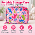thumbnail image 3 of 13 in 1 Baby Grooming Kit with Thermometer, Bath Thermmometer, Brush, Comb, Nail Clipper & Nasal Aspirator, Portable Baby Care Set, Newborn Essentials Must Haves for Home & Travel, Pink, 3 of 9