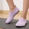 thumbnail image 4 of Win s Way Women's Slip-On Sneakers for Yoga, Breathable Home Gym Fitness Training Walking Shoes, 4 of 9