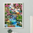 thumbnail image 2 of (NH3294) Serie Paisaje Cascada Mariposa Diamante Resina 30*40CM, 2 of 9