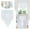 As shows B, variant on Solid Color Finished Drapery 51x24 Inch Window for Bedroom Kitchen Triangle Design Screen Short Panel