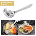 thumbnail image 2 of Stainless Steel Heavy Duty Deep Soup Spoon Large Serving Spoon Ramen Spoon Long Handle Soup Spoon-, 2 of 5