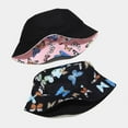 thumbnail image 3 of Cheers.US Womens Bucket Hat Butterfly Print Hat Sun Protection Outdoor Cap for Women, 3 of 4
