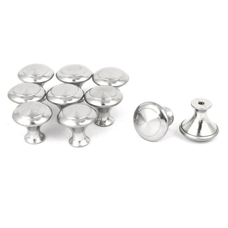 Hardware Stainless Steel Drawer Pull - Kitchen Cabinet Hardware Drawer Round Stainless steel Pull Knob Grip 10pcs