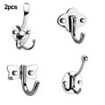 thumbnail image 6 of Ruibeauty 2Pcs Thickened Stainless Steel Coat Hook Single Hook Solid Coat Hook, 6 of 9