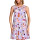 thumbnail image 1 of Easygdp Fashionable Cats para Vestido Transpirable de Mujer, Vestido Suelto de Manga Corta con Pliegues y Bolsillos para el Verano, 1 of 7