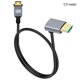 thumbnail image 3 of Cable convertidor Mini HDMI Compatible con HDMI portátil 05/1/2M, 3 of 7