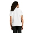 thumbnail image 2 of Port Authority LW400 Ladies Short Sleeve Performance Staff Shirt, White, M, 2 of 4