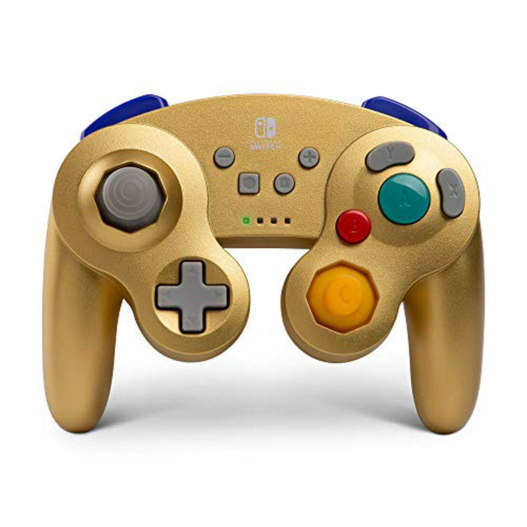 PowerA Wireless Controller for Nintendo Switch GameCube Style Gold Walmart