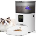 thumbnail image 1 of Comedero automático para gatos ANDOLLHOME con grabadora de voz 10s 4L, 1 of 9