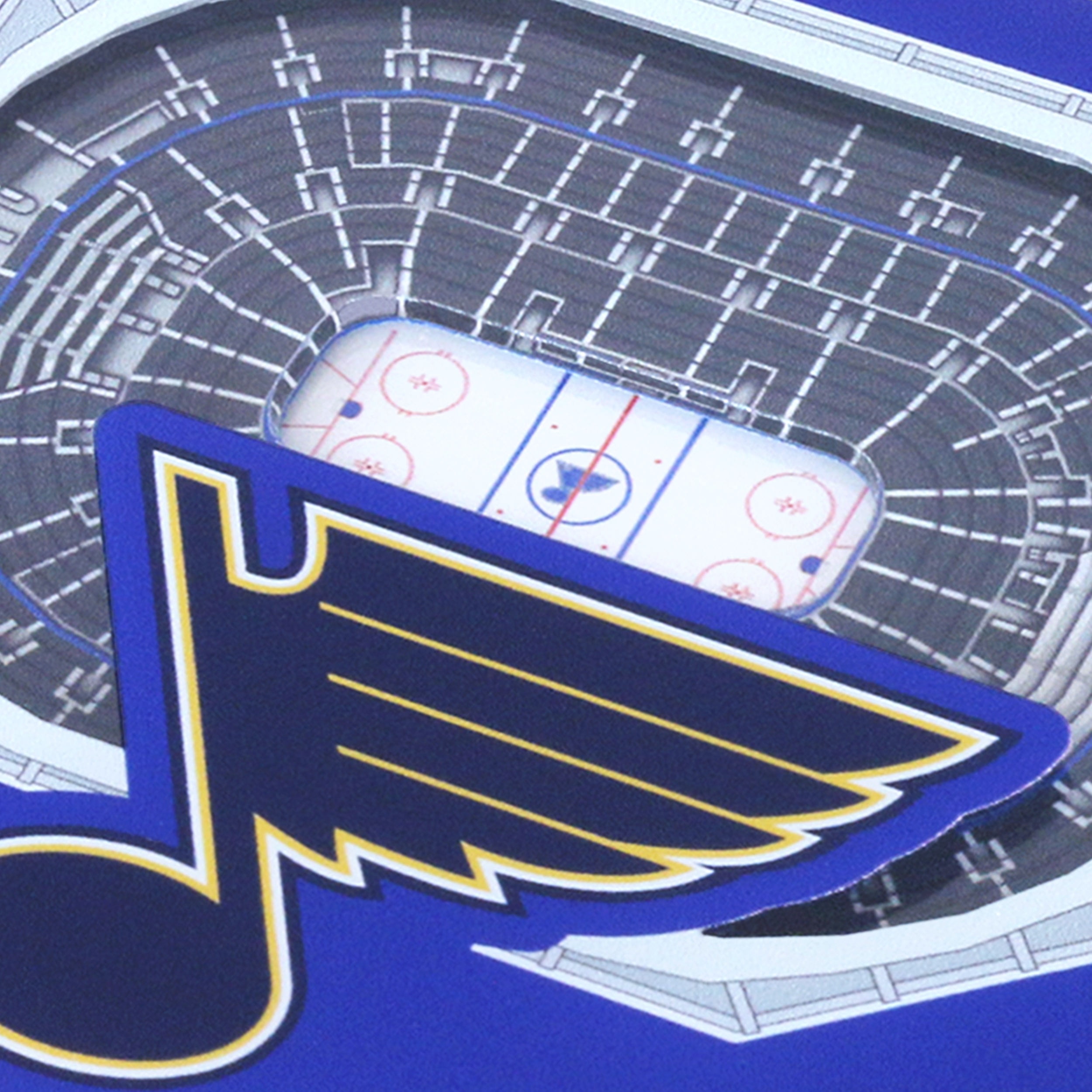 YouTheFan NHL St. Louis Blues 3D StadiumView Coasters