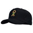 thumbnail image 2 of Army Support Ribbon Embroidered Cap - Black OSFM, 2 of 5