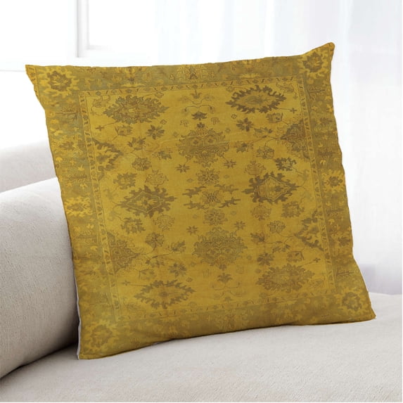 Ahgly Company Indoor Square Mid-Century Modern Throw Pillow, 18 inch by 18 inch