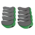 thumbnail image 1 of Juego de 10 fundas de cabeza de hierro para palos de golf de neopreno - Handed Green Verde Zulema Cubierta de cabeza de Golf Iron Club, 1 of 5