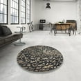 thumbnail image 3 of Ahgly Company Indoor Rectangle Patterned Mid Gray Novelty Area Rugs, 3' x 5', 3 of 6
