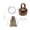Brown_round bottom, variant on Portable Metal Liquor Stove Comprising Stove Suitable for Outdoor Cooking with Windproof Design and Long Burning Time