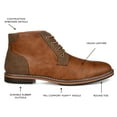 thumbnail image 5 of Vance Co. Mens Franco Tru Comfort Foam Lace-up Round Toe Chukka Boot, 5 of 8