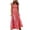 *Red, variant on Women's Gingham Ruffle Sleeve Maxi Dress,Ladies Smocked Bodice Tiered Long Dress,Summer Square Neck Beach Wedding Guest Dress For Women,Red,S-5XL