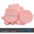thumbnail image 3 of Silicone Baby Plates Divided - Portable Non Slip Suction Toddler Plates for Children Babies and Kids BPA Free Baby Dinner Plate, Dishwasher and Microwave Safe, 3 of 7