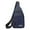 Blue, variant on Sling Bag for Mens Shoulder Bags, Bags Leather Crossbody Sling Purse, Men Purse Bag Crossbody Slingbag, Hiking Backpacks Crossbody Bag Small