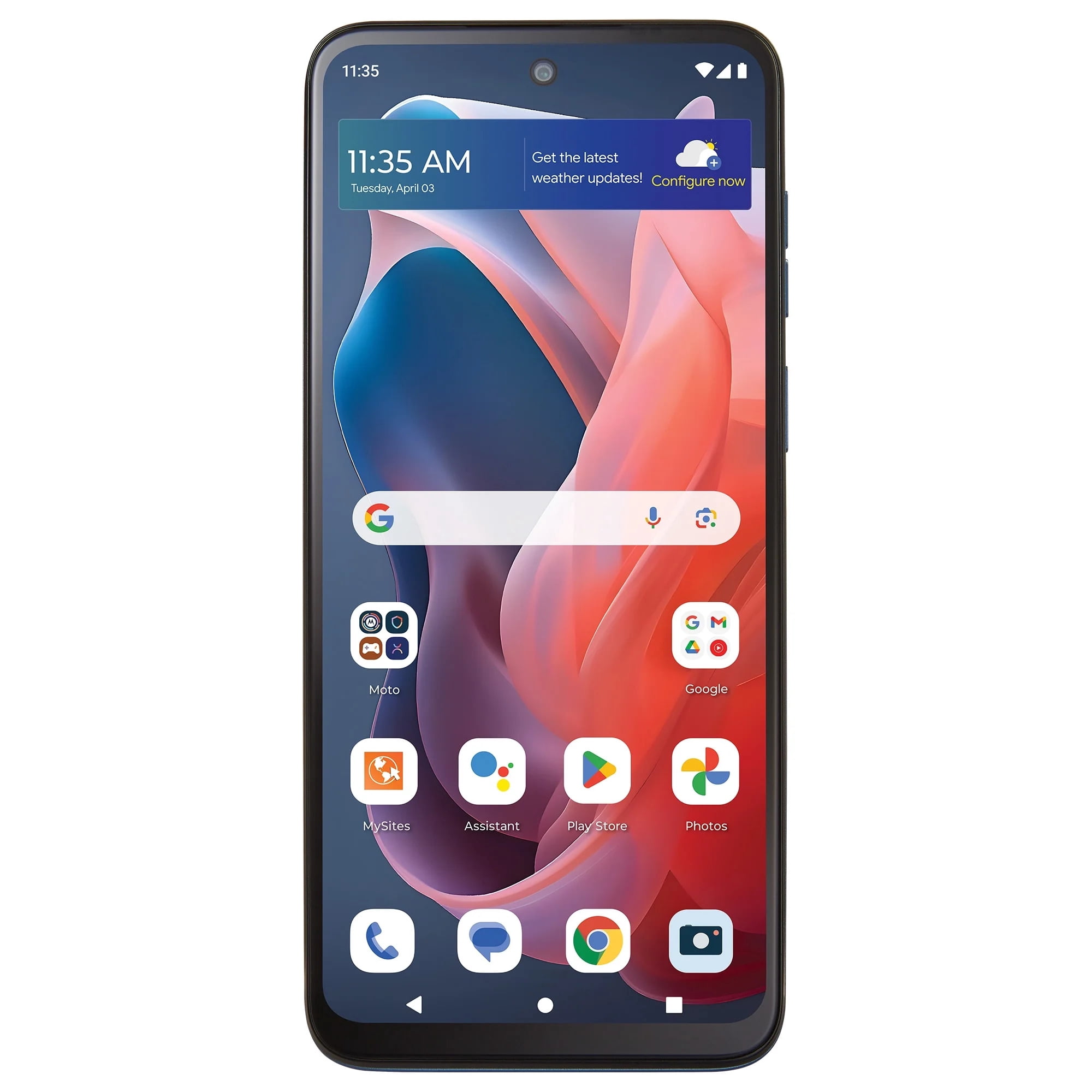 Motorola Moto G Play 2024 (64GB,4GB RAM) 6.5” Display |50MP Camera | 4G LTE | GSM Unlocked International Version | Sapphire Blue (XT2413-2) | A++++++++++