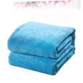 thumbnail image 4 of FUEENIRVA Blue Flannel Blanket Super Warm Lightweight Fleece Blanket for Home and Outdoor Use, 4 of 7