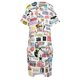 thumbnail image 4 of Vestido de cóctel con bolsillo suelto para mujer vestidos largos elegantes y bonitos logotipos musicales, 4 of 6