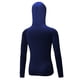 thumbnail image 4 of Chaquetas con capucha y cremallera completa para mujer Sudadera con capucha deportiva Bolsillos de manga larga raglán, 4 of 8