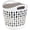 White, variant on Plastic Laundry Basket, Flexible Clothes Hamper with Ventilation Holes, Laundry Room Bedroom Bathroom Apartment Dorm Blankets Pillows Trinkets Organization