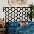 thumbnail image 5 of bali & pari Revonda Bohemian Black Rattan Queen Size Standalone Headboard, 5 of 6