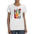 thumbnail image 2 of Bird Shapes Graphic Women T-Shirt, Female Medium, 2 of 4
