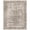 Taupe, variant on Metro Parlor 6ft Round Washable Area Rug Beige Vintage Neutral Distressed Non Slip Carpet Low Pile Indoor Mat Retro Throw Rug for Living Room Bedroom