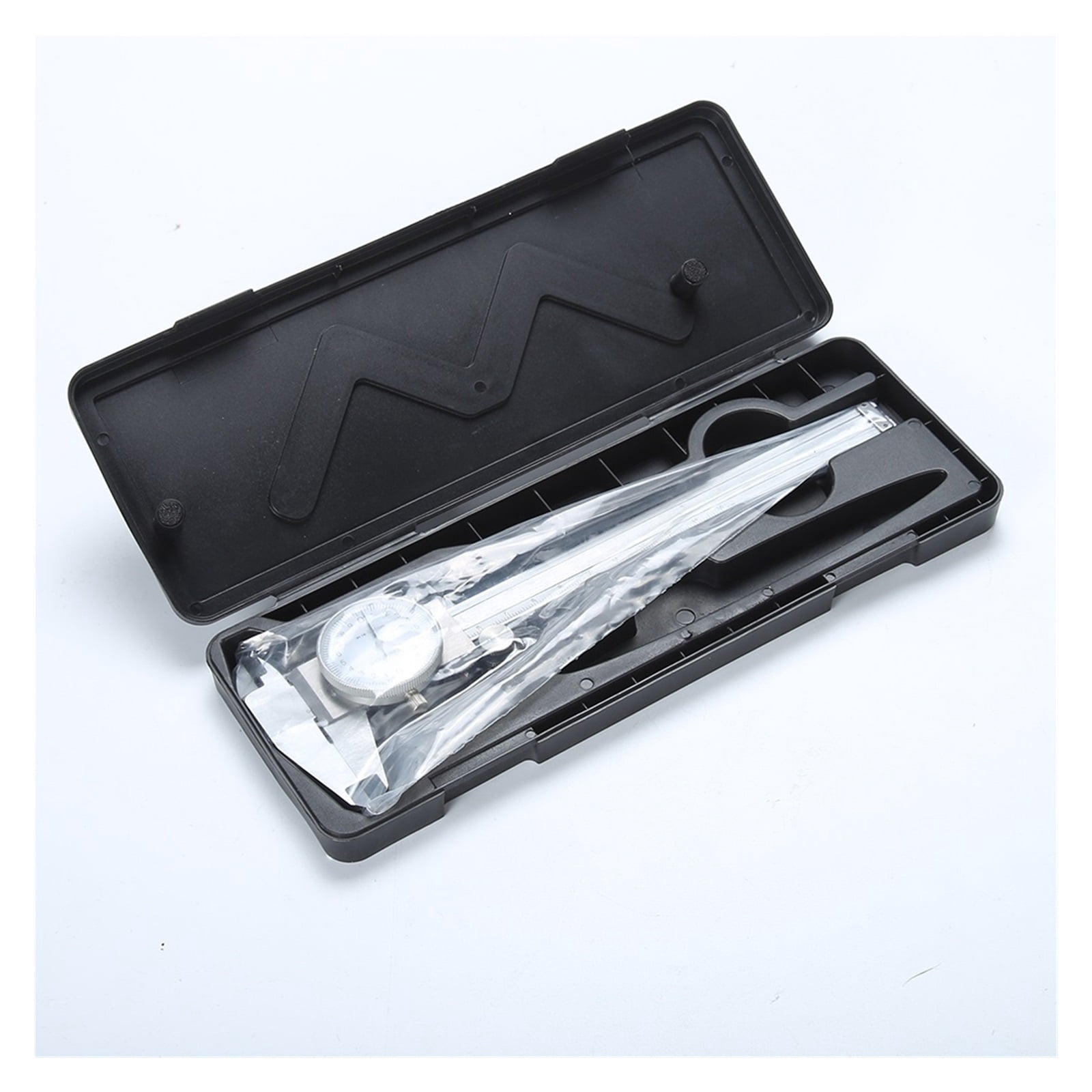 0-150/200mm Metric Gauge Measuring Tool Dial Vernier Caliper Shock-proof Vernier Caliper 0.02mm