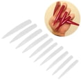 thumbnail image 3 of Profession Long Pointed Nail Tip Set Manicure Tool 10pcs ABS Material Practical Use Nail Art Tool Home Salon, 3 of 7