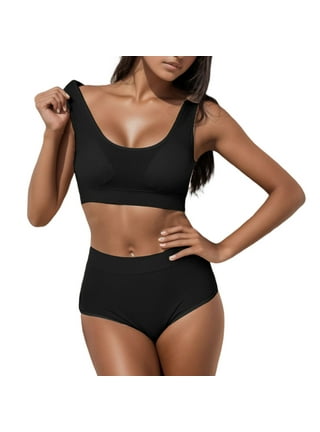 Supportive Bras for Women Tank Top Underwear Thin Side Fold Side Breast  Gather Adjustable Bra Underoutfit Bras