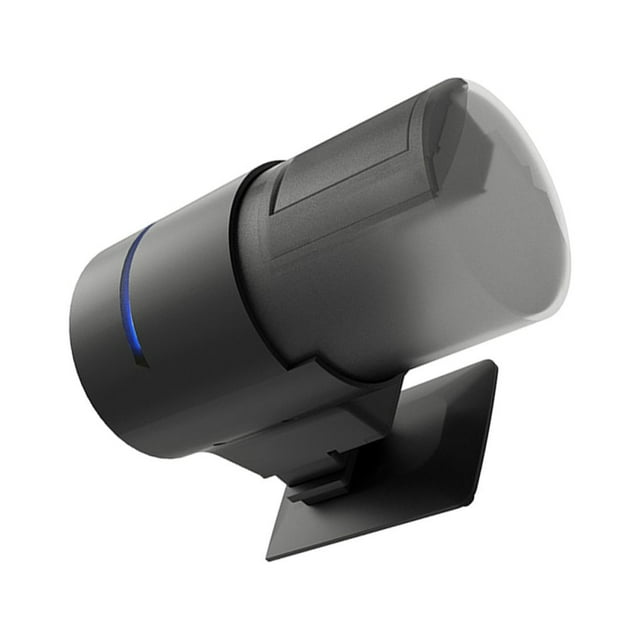 Methold Dispensador automático de estanque, alimentador de alimentos para peces Flexible ahorrador de energía, pantalla LCD, temporizador de Piezas de acuario Negro