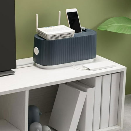 KONTONTY 1Pcs Container for Charging Cords with HIPS Material for Home Use