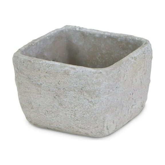 Cheungs Square Cement Planter With Arrow Design