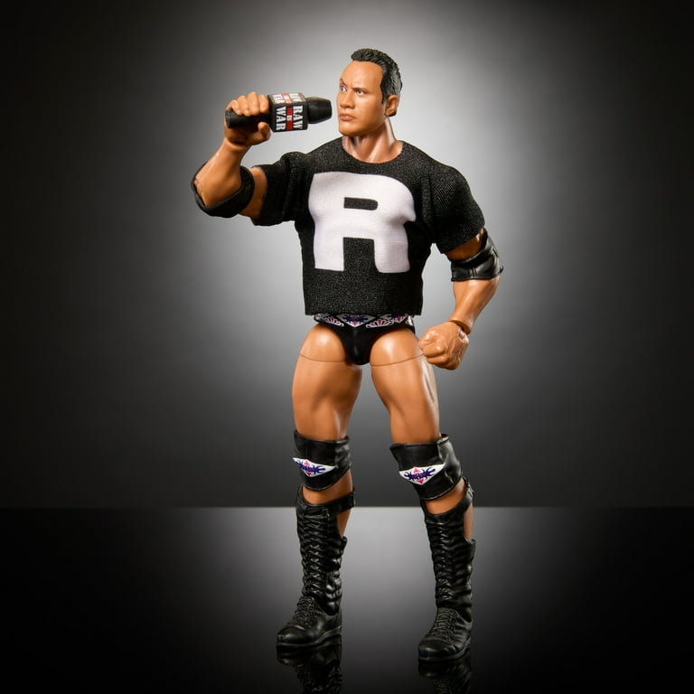 WWE Monday Night War Elite Collection The Rock Action Figure