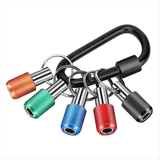 1/4 Pulgadas Hex Bit Holder Broca Destornillador de Liberación Rápida Hex Shank Tool para Mosquetón Broca